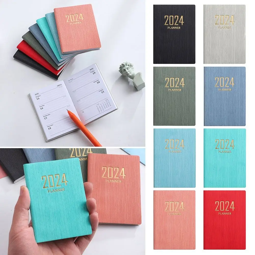 2024 Planner Notebook Daily Weekly And Monthly Planner 2024 Agenda Diary To  Do List Pocket Note Book Calendar Office Papelaria - AliExpress