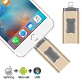 Usb Flash Drive pendrive For iPhone 6/6s/6Plus/7/7Plus/8/X Usb/Otg/Lightning 32g 64gb Pen Drive For iOS External Storage Devices preview-2