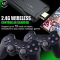 M8 Video Game Console 2.4G Double Wireless Controller Game Stick 4K 10000 games 64GB 32GB Retro games For PS1/GBA boy gift preview-3