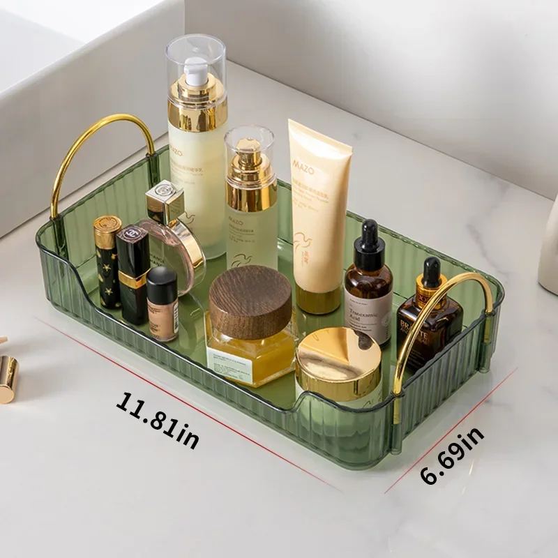 Bathroom Storage Organizer Desktop Shelf Cosmetics Organization Item Shelves Make-up Box Rack for Skincare