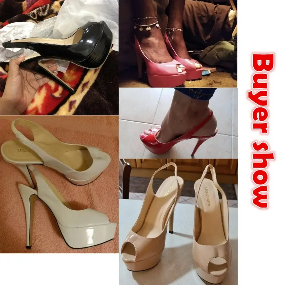 14CM Platform Super High Heels 
