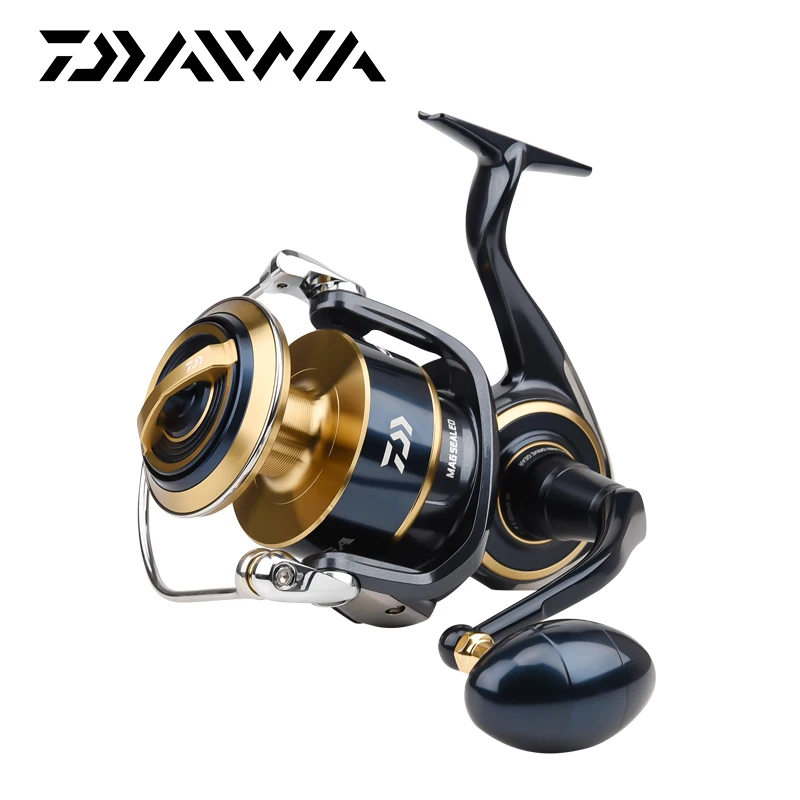 Αγορά Ψάρεμα  2020 NEW DAIWA SALTIGA 8000H 8000P 10000H 14000XH 18000P  Series 12+1BB ABS Spool Reel Long Cast Slatwater Fishing Tackle