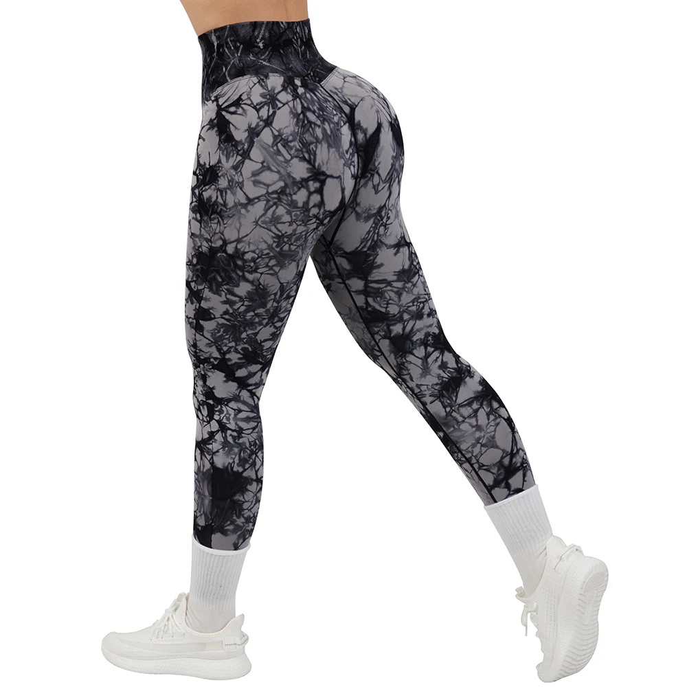 2023 Seamless Knitted Fitness GYM Pants Women's High Waist and