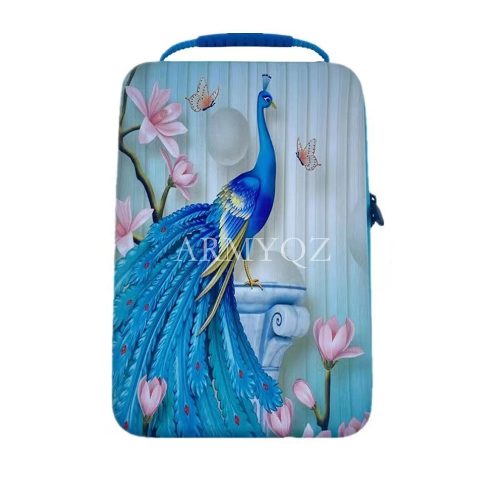 קנו אומנות, מלאכת יד, תפירה  40/80/60/70 Bottles Diamond Painting Tool  Container Storage Box Carry Case Butterfly Handbag Zipper Design Shockproof  Durable