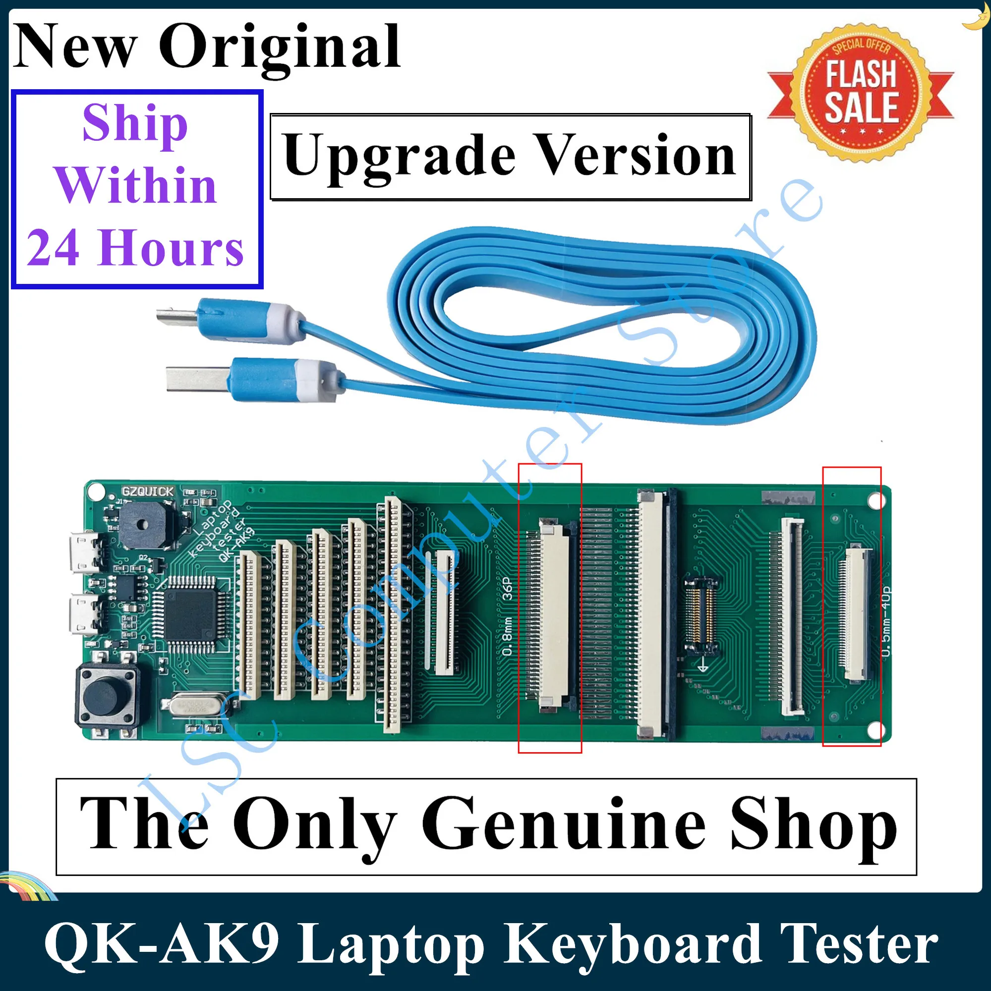 Laptop Keyboard Tester, Universal Keyboard Testing Device Machine Tool USB  Interface for All Laptop Keyboard Testing