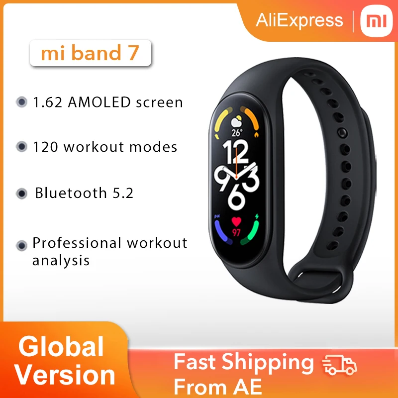 Купить Умная электроника | Xiaomi Mi Band 7 Smart Bracelet 6 Color ...