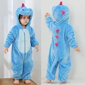 Halloween Baby Kigurumi Shark Unicorn Panda Cartoon Romper Bodysuits Infant Kids Jumpsuit Girls Boys Cosplay Pajamas Costumes preview-3