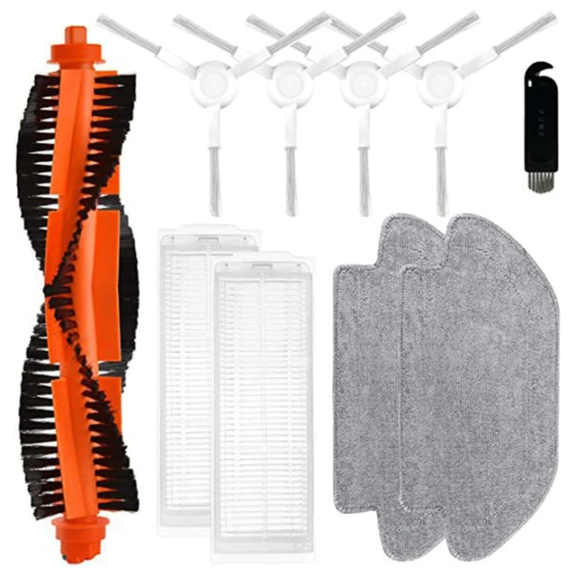 For Xiaomi Robot Vacuum S10+ / S10 Plus / B105 Accessories Main Side Brush  Hepa Filter Mop Rag Cloth Parts Replacement