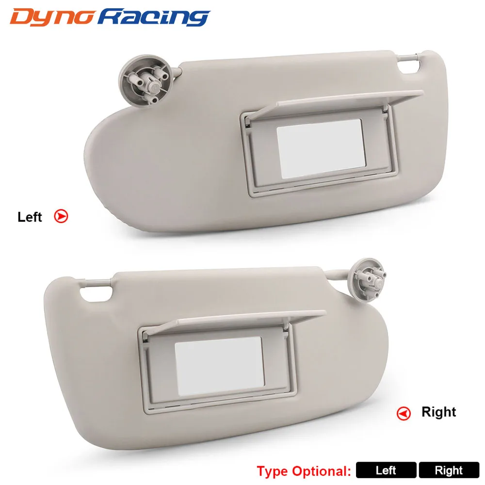 Beige Sun Visor With Mirror Left Driver and Right Passenger Side for For Dodge Ram 1500 2500 3500 02-09 1CT11TL2AA 1CT18TL2AA-animated-img