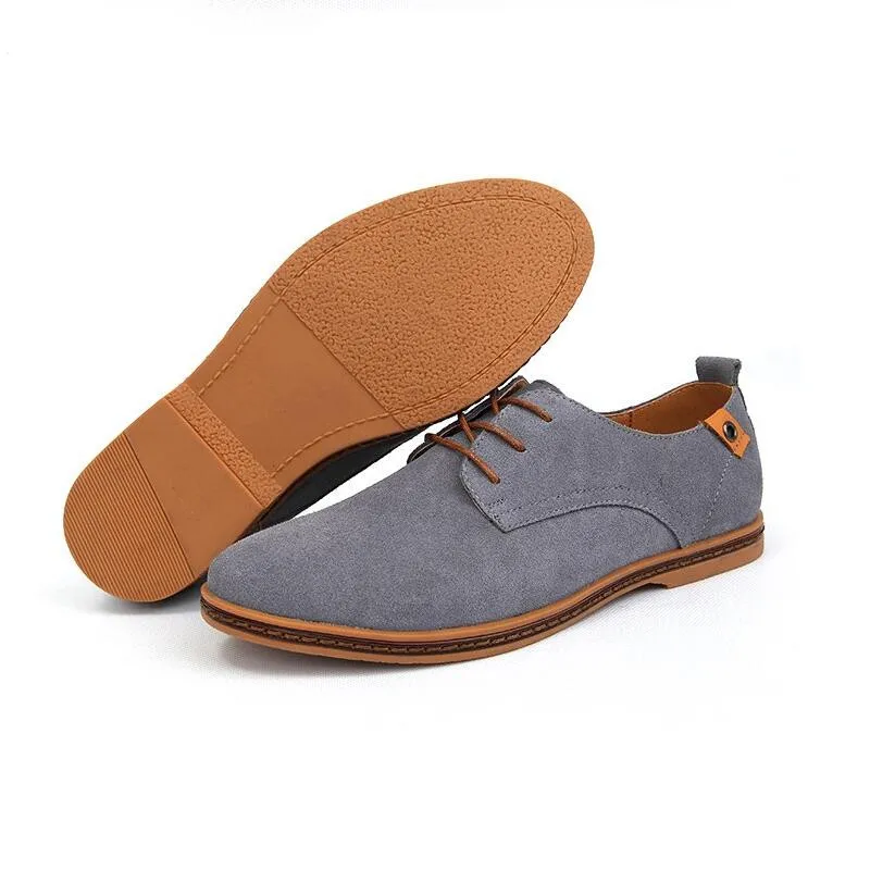 mens suede oxford dress shoes