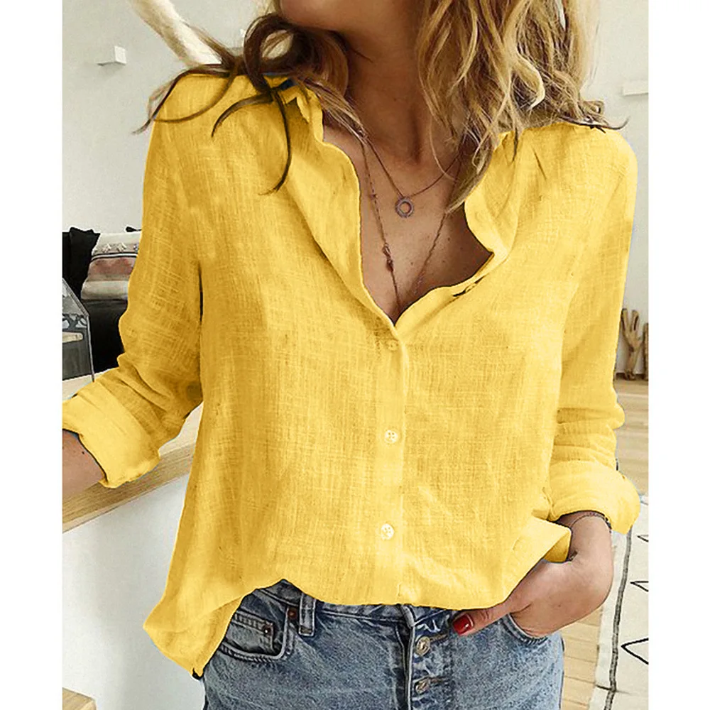 קנו חולצות | Leisure White Yellow 