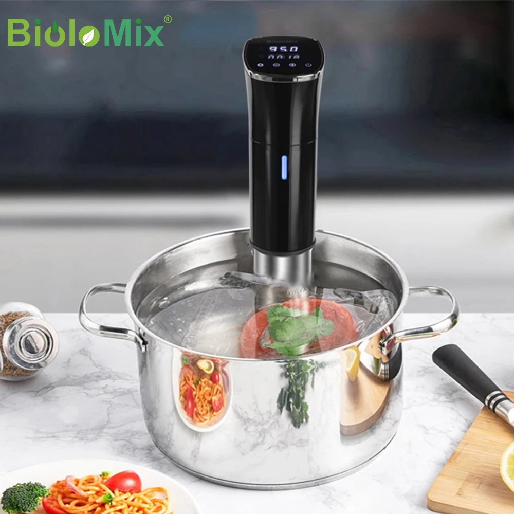 1800W IPX7 Waterproof Vacuum Sous Vide Cooker Immersion Circulator Accurate  Cooking With LED Digital Display Slow Cooker Heater