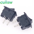 5 pcs/lot KCD1 15*21mm 2 Pin 250V 3A 6A Boat Switch 8.5*13.5mm  Snap-in SPST ON OFF Rocker Position Switch preview-5