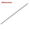 1pc 200mm HSS Drill Bits Extra Long Straight Shank Drill Twist Drill For Metal Drilling Electric Drill 2-10mm Power Tool