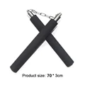 Fitness Nunchaku Martial Arts Sponge Kung Fu Practice Stick Chinese Equipment for Working-out Comfortable Decoration preview-5