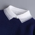 Hollow Lace Chiffon Doll Cotton Fake Collar Blouse Sweater Detachable Shirt Collar False Collar Lapel Women Top Collars Decor preview-4