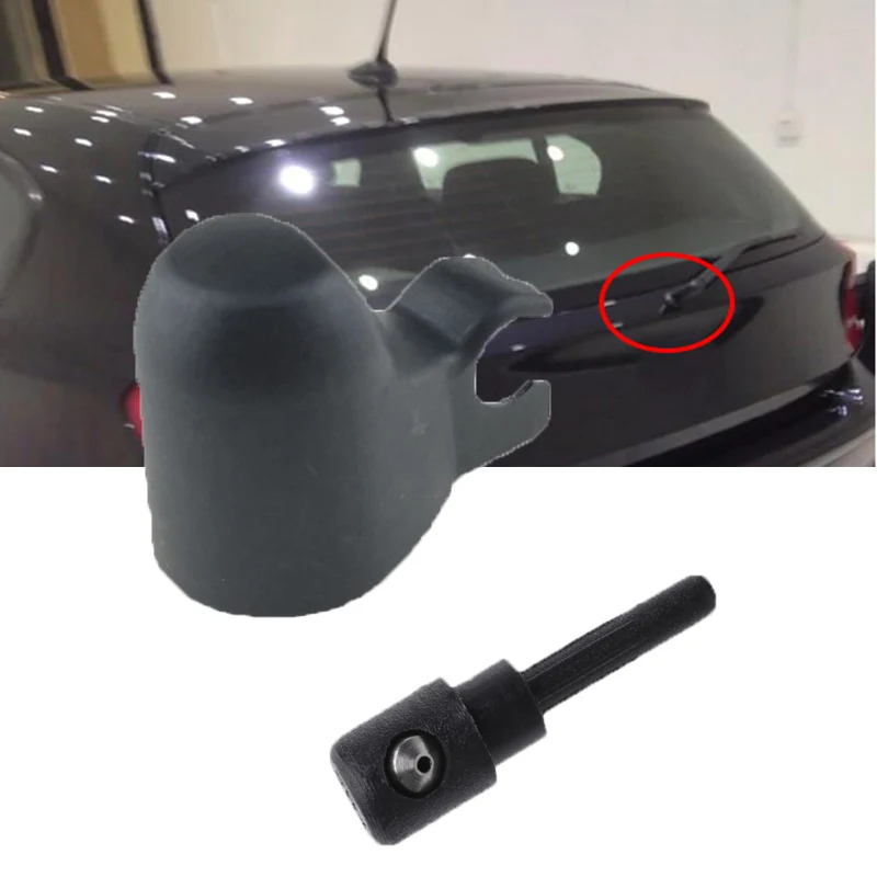 New Rear Wiper Arm Cover Cap Nozzle 61627199566 For Bmw E81 2004-2012 E87 2004-2012 E87 Lci 2004-2012-animated-img