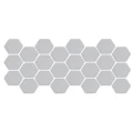 ​24pcs 3D Hexagon Mirror Wall Sticker Art Tile Decal Home Living Room Decor User-friendly Design And Convenient