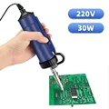 Electric Solder Sucker 30W + 1 Needle, Tin Suction Device Gun Soldering Tools EU Plug 220V