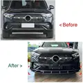 ABS Car Front Lip Spoiler Bumper Guard BodyKit Protect Lower Splitter For Mercedes Benz GLC Class X254 GLC 260 300 Sport 2023+ preview-5