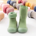 Winter Baby Sock Shoes Toddler Boy Girl Thickened Boots Kids Anti-Slip Sneaker Newborn Indoor Shoes Floor Footwear First Walkers preview-4