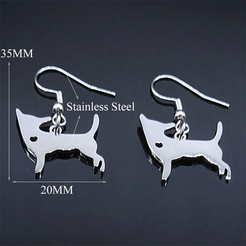 Cute Chihuahua Dog Crystal Keychain Bag Accessories for Women Gold