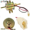 12V HEP02A HEP-02A Universal Inline Low Pressure Electric Fuel Pump Diesel Fuel Pump Inline Low Pressure for car Motorcycle preview-2