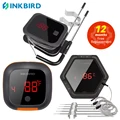 INKBIRD IBT 2X 4XS 6XS 3 Types Food Cooking Bluetooth Wireless BBQ Thermometer Probes&Timer For Oven Meat Grill Free App Control