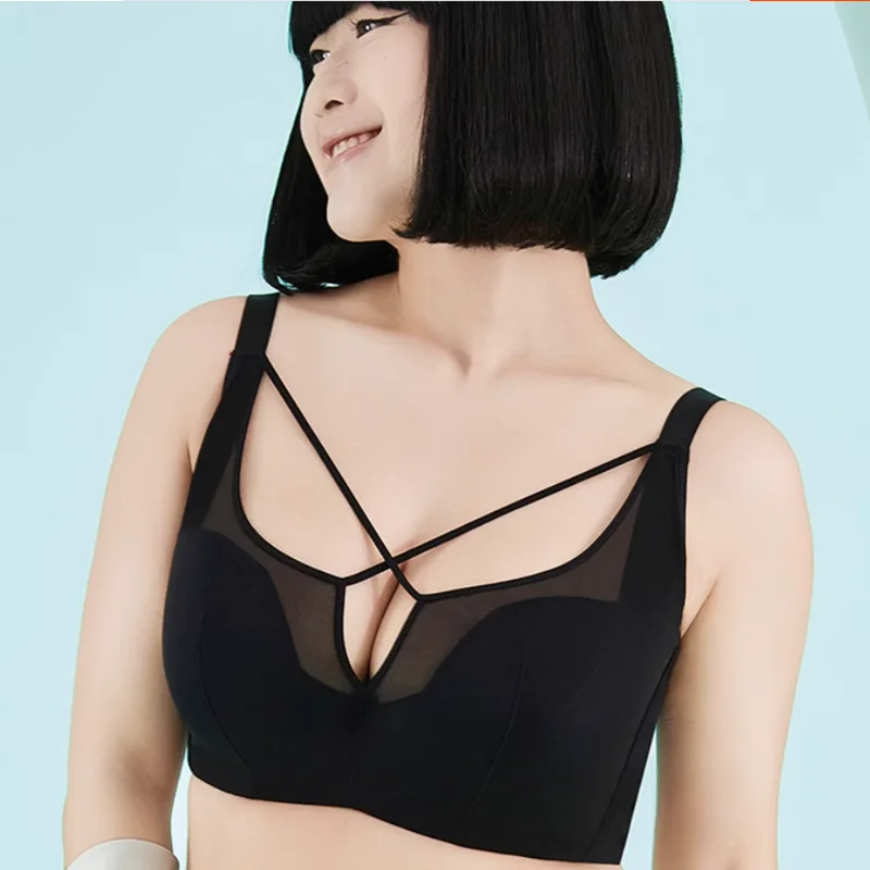 Sports Bra Women Plus Size Full Cup Support High Impact Wirefree
