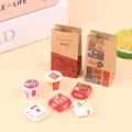 1Set DollHouse Miniature Simulation Takeaway Package Model DIY Accessories Furniture Toys