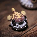 Tea Pet Puffer Fish Ornaments Creative Marine Goldfish Tea Favorite Ornaments Kung Fu Tea Set Table Decoration Home Tray preview-2