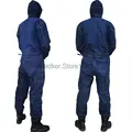 5xl Men's Denim Overalls Zipper Pocket Jumpsuit Unisex Fashion Electric Welding Suit Labor Insurance Clothes One-Piece Workwear preview-4