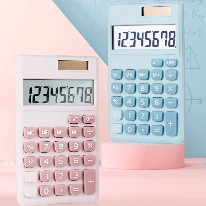 Electronic Calculator Desktop Home Office School Financial Accounting Tool Science Function Calculation Cute-animated-img