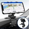 Universal 360 Degree Rotation Car Dashboard Smartphone Bracket Car Clip Mount Dashboard Gps Mobile Car Holder Phone Stand