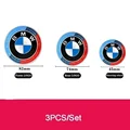 3PCS 45/74/82mm Hood Front Rear Trunk Steering Wheel Car Badge Emblem For BMW E39 E46 E90 E91 E60/61 F10 F30 F20 G01 G30 preview-4