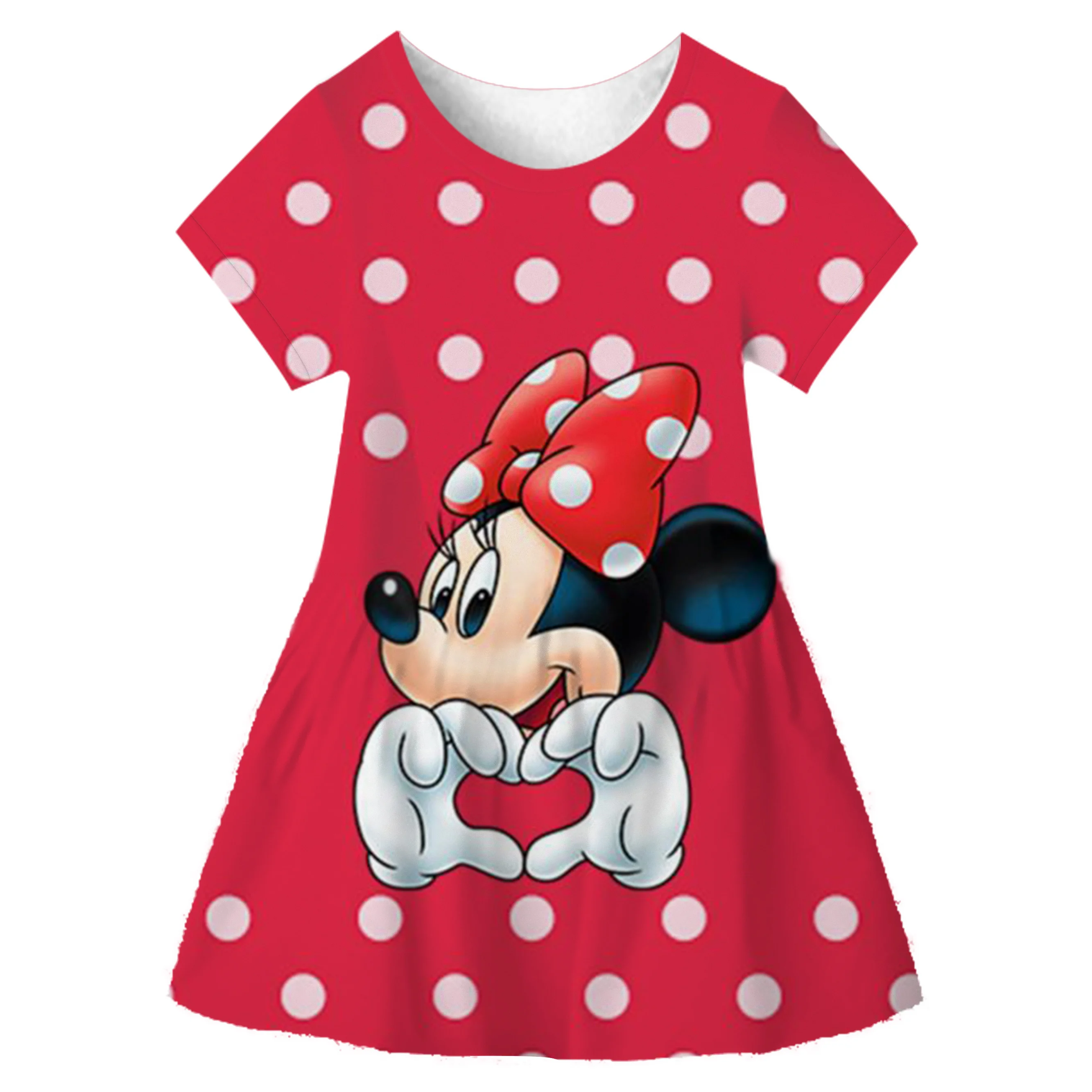 Disney Stitch Dress Baby Girls Dress Birthday Outfit Fancy Tutu Dresses Girl Infant Costume For Kids Party Clothes Girl 1-10Year-animated-img