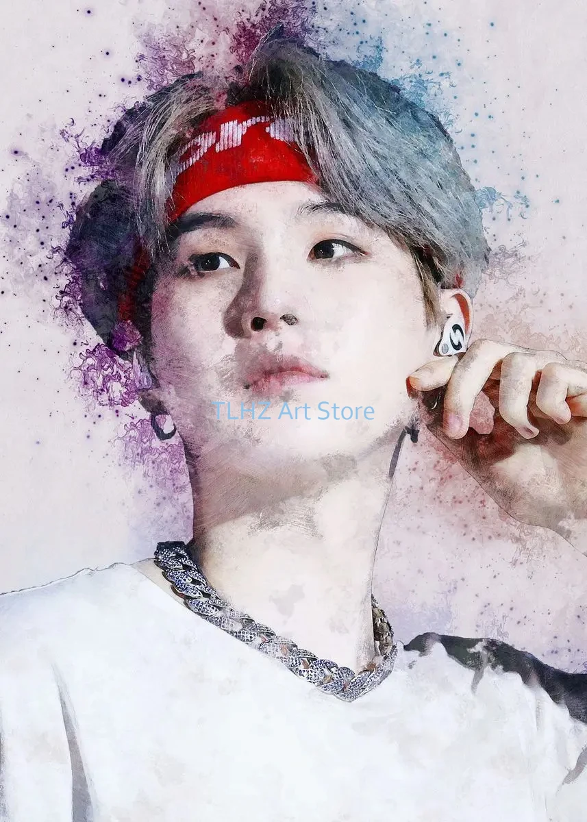 Diamond Painting Kpop Stray Kids Picture of Rhinestones Full Square/Round  Diamond Mosaic Embroidery Cross Stitch