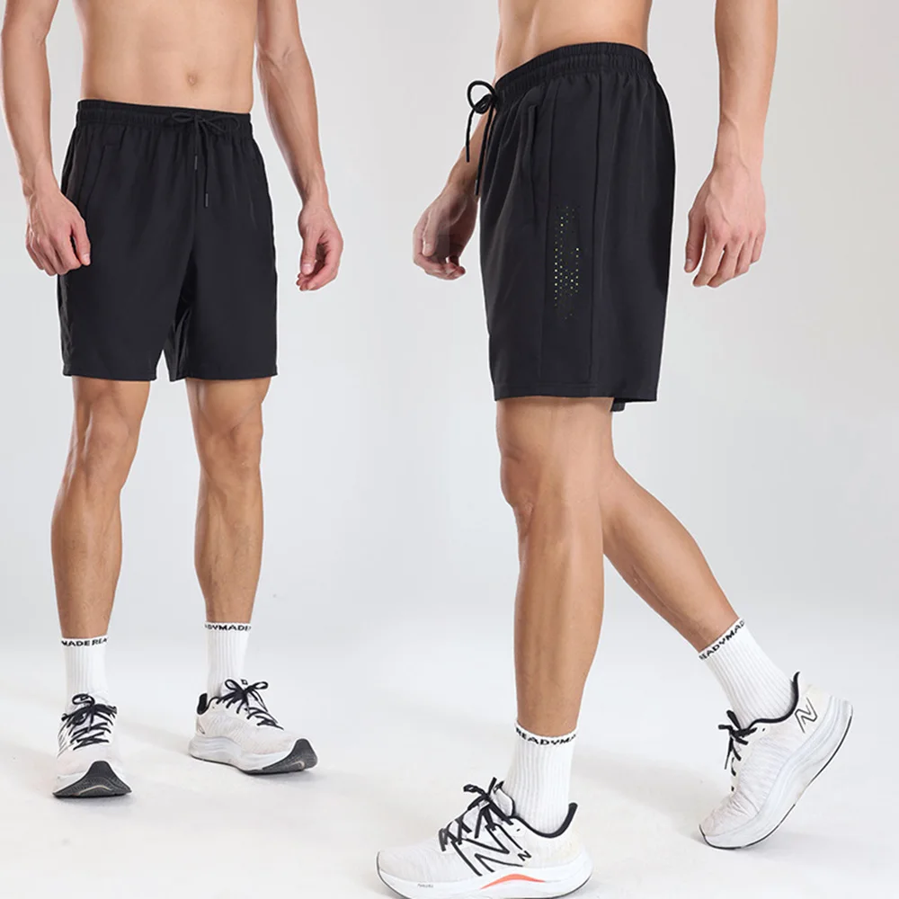 Men's Sports Shorts Summer Quick-drying Basketball Short Running Fitness Straight pantalones cortos hombre five-quarter Pants-animated-img