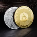 Ada Cardano Golden Plated Souvenir Coin Cardano Cryptocurrency  Collectible Coin Creative Gift preview-4