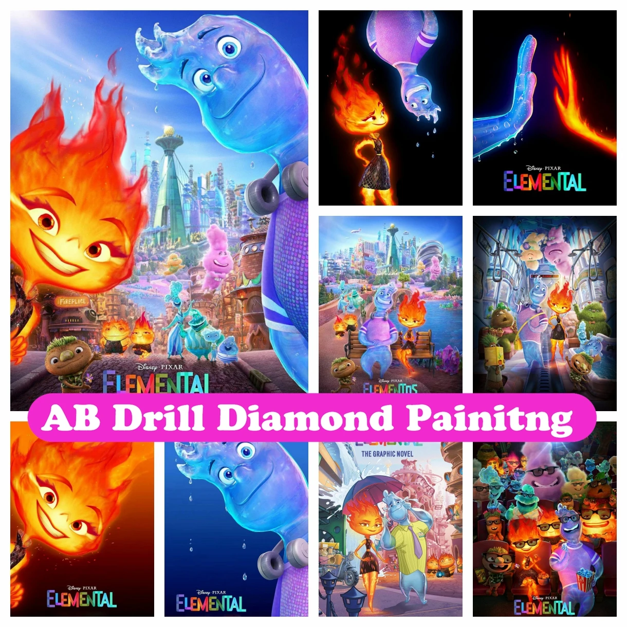 Diamond Painting Disney New Collection 2023 Full Diamond Mosaic