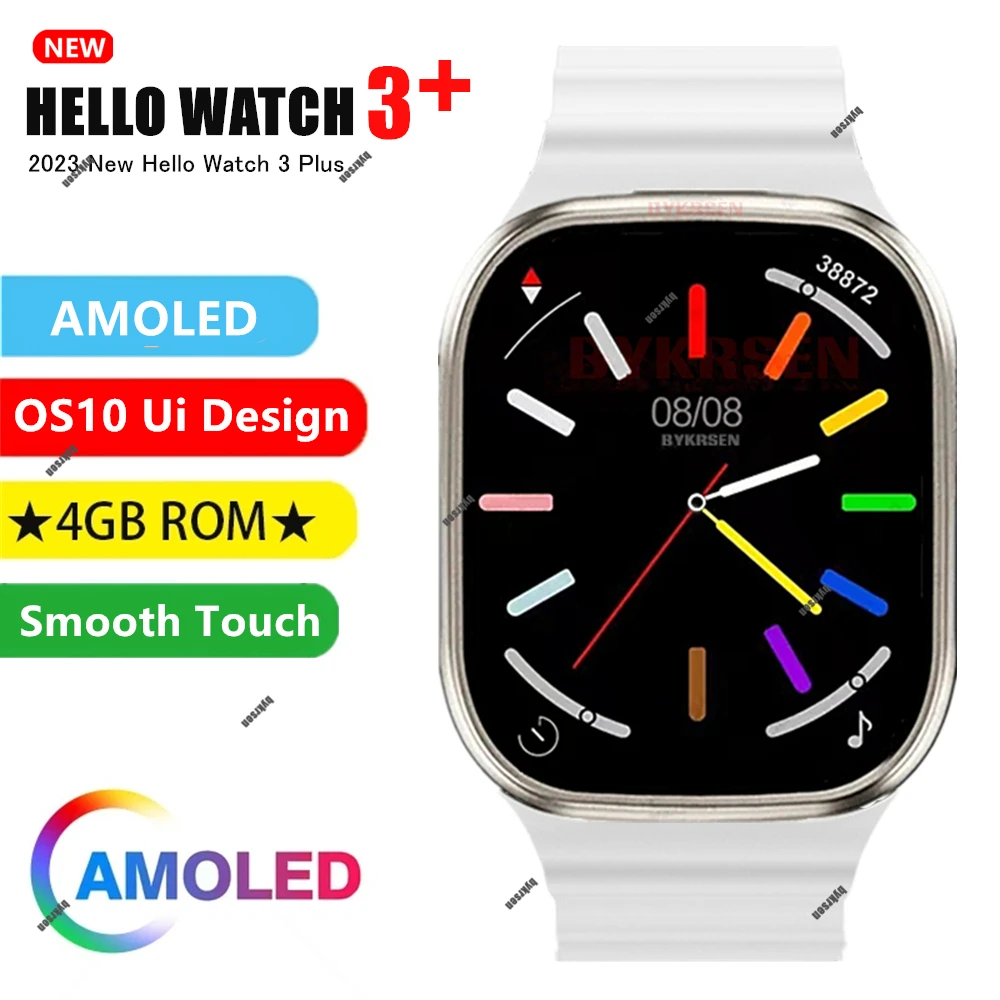 HELLO WATCH 3 PLUS WITH THE NEW OS10 