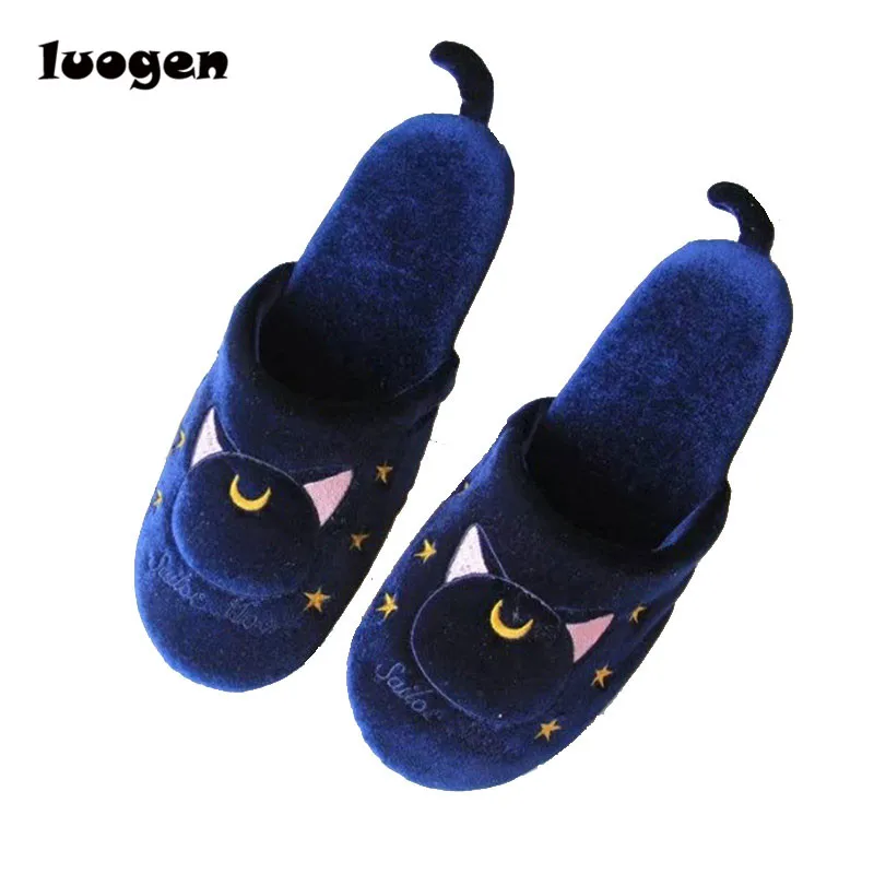 cat slippers with tail