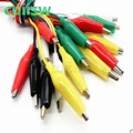 1set 10pcs Alligator Clips Electrical DIY Test Leads Alligator Double-ended Crocodile Clips Roach Clip Test Jumper Wire BrandNew preview-2