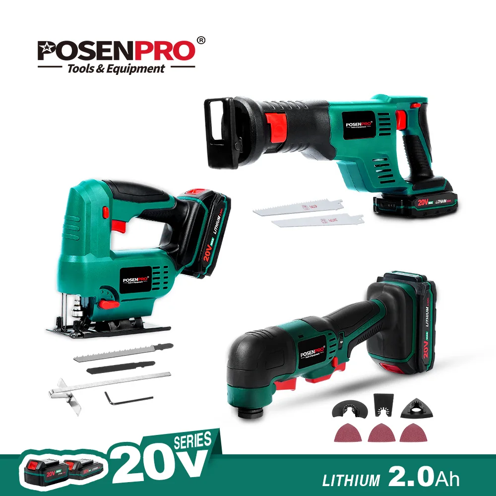 Купить Электроинструменты Oscillating MultiTool 20V Cordless Jig Saw Electric Reciprocating