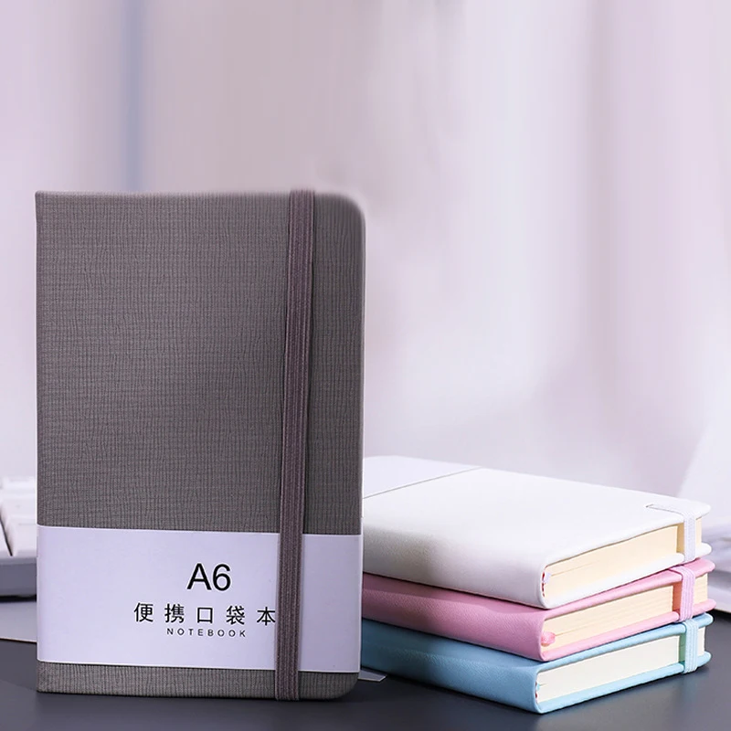 A6 A7 Mini Notebook Portable Pocket Notepad Memo Diary Planner Agenda Organizer Sketchbook Office School Stationery 100sheet-animated-img