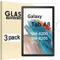 (3 Pack) Tempered Glass For Samsung Galaxy Tab A8 10.5 2021 SM-X200 SM-X205 X200 X205 Anti-Scratch  Tablet Screen Protector Film preview-5
