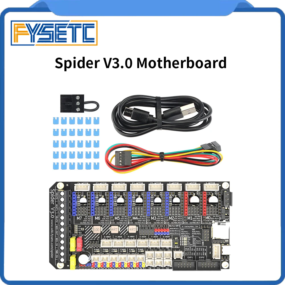 Купить Офисная электроника FYSETC Spider V3.0 Motherboard 32Bit