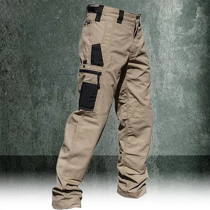 Men's Cargo Pants Casual Tactical Pants Trousers For Men Tactical Pants Men's Clothing Hunting Trousers-animated-img