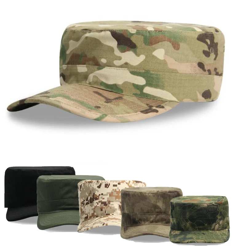 Hunting Caps Fishing Hat Airsoft Outdoor Cap Snapback Unisex Camouflage Multicam Hats Hiking Baseball Soldier Caps-animated-img