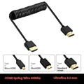 Hdmi Spring Wire Minimicro Micro Single Camera Monitor Laptop Connection Projector 4k60p